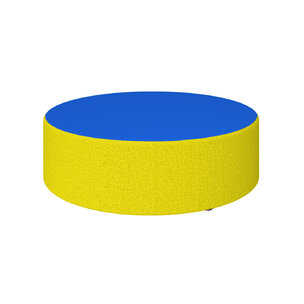 VEĽKÝ TABURET KRUH - DVE FARBY 100cm